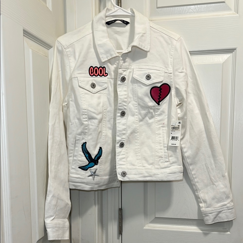Vanilla Star Cream Denim Jacket